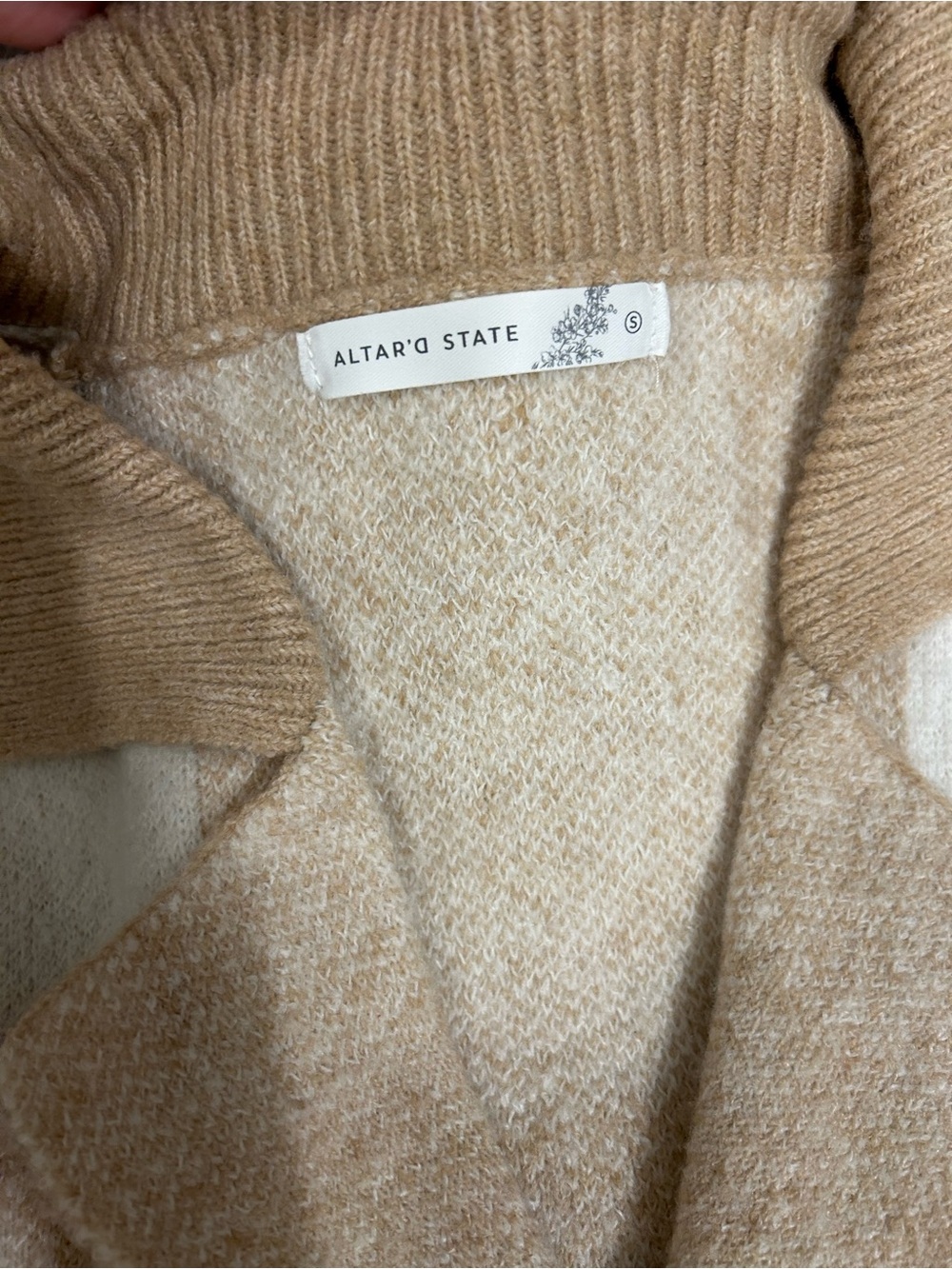 Altar’d State Plaid Cardigan